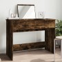 Frisiertisch mit Spiegel in rauchiger Eiche, 100x45x76 cm. von vidaXL, Schlafzimmerkommoden - Ref: Foro24-840699, Preis: 106,...