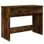 Frisiertisch mit Spiegel in rauchiger Eiche, 100x45x76 cm. von vidaXL, Schlafzimmerkommoden - Ref: Foro24-840699, Preis: 106,...