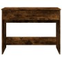 Frisiertisch mit Spiegel in rauchiger Eiche, 100x45x76 cm. von vidaXL, Schlafzimmerkommoden - Ref: Foro24-840699, Preis: 106,...
