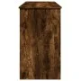 Tocador con espejo color roble ahumado 100x45x76 cm de vidaXL, Tocadores para dormitorios - Ref: Foro24-840699, Precio: 105,0...