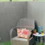 Nature Doppelseitiger Gartenzaun aus grauem PVC 1x3 m von Nature, Zaunpaneele - Ref: Foro24-428519, Preis: 40,29 €, Rabatt: %