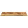 Tablero de escritorio con curva madera mango rugosa 90x60x2,5cm by vidaXL, Table tops - Ref: Foro24-370185, Price: 64,20 €, D...