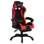 Gaming-Stuhl mit RGB-LED-Lichtern, rotem und schwarzem Kunstleder. von vidaXL, Bürostühle - Ref: Foro24-288007, Preis: 193,45...