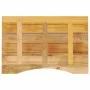 Tablero de escritorio con curva madera mango rugosa 90x60x2,5cm by vidaXL, Table tops - Ref: Foro24-370185, Price: 64,20 €, D...