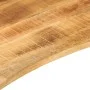 Tablero de escritorio con curva madera mango rugosa 90x60x2,5cm by vidaXL, Table tops - Ref: Foro24-370185, Price: 64,20 €, D...