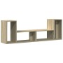 Muebles de TV 2 uds madera ingeniería roble Sonoma 75x30x50 cm de vidaXL, Muebles TV - Ref: Foro24-840788, Precio: 64,69 €, D...