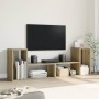 TV-Möbel 2 Stück aus Eichenholz in Sonoma-Optik, 75x30x50 cm. von vidaXL, TV-Möbel - Ref: Foro24-840788, Preis: 64,69 €, Raba...