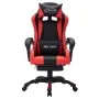 Gaming-Stuhl mit RGB-LED-Lichtern, rotem und schwarzem Kunstleder. von vidaXL, Bürostühle - Ref: Foro24-288007, Preis: 193,45...