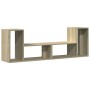 Muebles de TV 2 uds madera ingeniería roble Sonoma 75x30x50 cm de vidaXL, Muebles TV - Ref: Foro24-840788, Precio: 64,69 €, D...