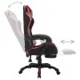 Silla gaming con luces LED RGB cuero sintético rojo y negro by vidaXL, Office chairs - Ref: Foro24-288007, Price: 193,45 €, D...