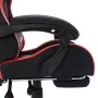 Gaming-Stuhl mit RGB-LED-Lichtern, rotem und schwarzem Kunstleder. von vidaXL, Bürostühle - Ref: Foro24-288007, Preis: 193,45...