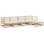 Gartensitzgruppe 5-teilig Massivholz Kiefer von vidaXL, Gartensets - Ref: Foro24-3299384, Preis: 240,74 €, Rabatt: %