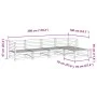 Gartensitzgruppe 5-teilig Massivholz Kiefer von vidaXL, Gartensets - Ref: Foro24-3299384, Preis: 240,74 €, Rabatt: %