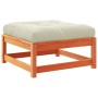 Set de sofás jardín 5 pzas con cojines madera pino marrón cera by vidaXL, Garden sets - Ref: Foro24-3299390, Price: 547,13 €,...