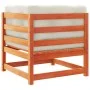 Set de sofás jardín 5 pzas con cojines madera pino marrón cera by vidaXL, Garden sets - Ref: Foro24-3299390, Price: 538,62 €,...