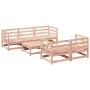 Juego de sofás de jardín 6 pzas madera maciza de abeto Douglas by vidaXL, Garden sets - Ref: Foro24-3299288, Price: 342,13 €,...