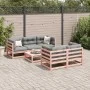 Juego de sofás de jardín 6 pzas madera maciza de abeto Douglas by vidaXL, Garden sets - Ref: Foro24-3299288, Price: 342,13 €,...