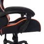 Silla gaming con luces LED RGB cuero sintético naranja y negro de vidaXL, Sillas de oficina - Ref: Foro24-288012, Precio: 186...