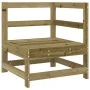 Juego de sofás de jardín 5 piezas madera de pino impregnada by vidaXL, Garden sets - Ref: Foro24-3250487, Price: 378,63 €, Di...