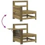 Juego de sofás de jardín 5 piezas madera de pino impregnada by vidaXL, Garden sets - Ref: Foro24-3250487, Price: 378,63 €, Di...