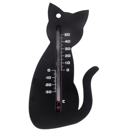 Nature Black Cat Outdoor-Wandthermometer von Nature, Thermometer für das Haus - Ref: Foro24-428539, Preis: 13,37 €, Rabatt: %