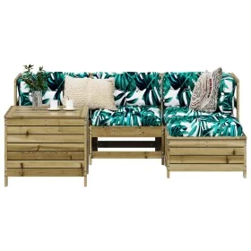 Gartensitzgruppe 5-teilig aus imprägniertem Kiefernholz von vidaXL, Gartensets - Ref: Foro24-3250491, Preis: 353,94 €, Rabatt: %