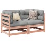 Set de sofás jardín 2 pzas con cojines madera abeto Douglas by vidaXL, Garden sets - Ref: Foro24-3295828, Price: 210,65 €, Di...