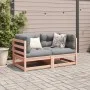 Set de sofás jardín 2 pzas con cojines madera abeto Douglas by vidaXL, Garden sets - Ref: Foro24-3295828, Price: 202,97 €, Di...