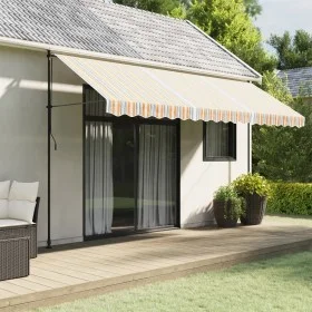 Ersatzstoff für Markise mit bunten Streifen, 4,5x3 m. von vidaXL, Markisen - Ref: Foro24-367728, Preis: 62,59 €, Rabatt: %