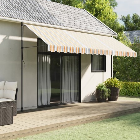 Ersatzstoff für Markise mit bunten Streifen, 4,5x3 m. von vidaXL, Markisen - Ref: Foro24-367728, Preis: 70,24 €, Rabatt: %