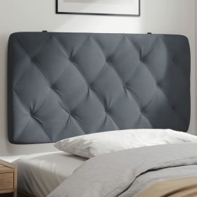 Dunkelgraues, samtgepolstertes Bettkopfteil 100 cm von vidaXL, Kopf- und Fußteile - Ref: Foro24-374715, Preis: 45,90 €, Rabat...