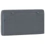 Dark gray velvet padded bed headboard 100 cm by vidaXL, Headboards and footboards - Ref: Foro24-374715, Price: 49,79 €, Disco...
