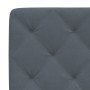 Dunkelgraues, samtgepolstertes Bettkopfteil 100 cm von vidaXL, Kopf- und Fußteile - Ref: Foro24-374715, Preis: 45,90 €, Rabat...