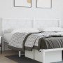 Kopfteil aus weißem Metall, 193 cm von vidaXL, Kopf- und Fußteile - Ref: Foro24-376312, Preis: 44,53 €, Rabatt: %