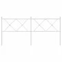 White metal headboard 180 cm by vidaXL, Headboards and footboards - Ref: Foro24-376587, Price: 48,41 €, Discount: %