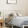 Kopfteil aus weißem Metall, 100 cm von vidaXL, Kopf- und Fußteile - Ref: Foro24-376402, Preis: 28,99 €, Rabatt: %