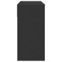 Tocador con espejo negro 80x39x80 cm de vidaXL, Tocadores para dormitorios - Ref: Foro24-840703, Precio: 89,38 €, Descuento: %