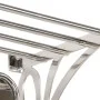 Gepäckträger mit Kleiderbügeln und Wandspiegel aus Aluminium von vidaXL, Hut- und Garderobenständer - Ref: Foro24-357831, Pre...