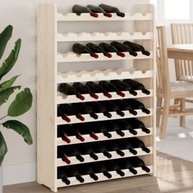 Botellero madera maciza de pino 72,5x25x111,5 cm by vidaXL, Wine racks - Ref: Foro24-4007561, Price: 79,92 €, Discount: %