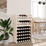 Botellero madera maciza de pino 72,5x25x111,5 cm de vidaXL, Botelleros - Ref: Foro24-4007561, Precio: 88,69 €, Descuento: %