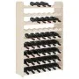 Massiver Kiefernholz-Flaschenhalter 72,5x25x111,5 cm von vidaXL, Weinregale - Ref: Foro24-4007561, Preis: 79,82 €, Rabatt: %