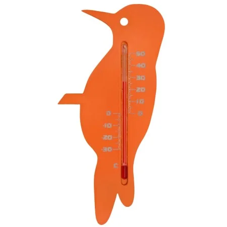 Nature Außenwandthermometer Orangefarbener Finkvogel von Nature, Thermometer für das Haus - Ref: Foro24-428540, Preis: 10,24 ...