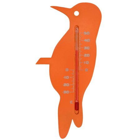 Nature Termómetro de pared de exterior pájaro pinzón naranja | Foro24.es | Tu tienda online para hogar, jardín y más Foro24.es