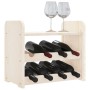 Weinregal mit massiver Kiefernholzplatte oben, 43x25x37 cm. von vidaXL, Weinregale - Ref: Foro24-4007556, Preis: 20,81 €, Rab...