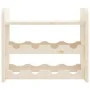 Weinregal mit massiver Kiefernholzplatte oben, 43x25x37 cm. von vidaXL, Weinregale - Ref: Foro24-4007556, Preis: 20,47 €, Rab...