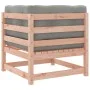 Set de sofás jardín 4 pzas con cojines madera abeto Douglas by vidaXL, Garden sets - Ref: Foro24-3299414, Price: 382,13 €, Di...