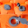 Colchón inflable de camping para 1 persona naranja 190x58x6 cm by vidaXL, Sleeping mats - Ref: Foro24-4007114, Price: 35,76 €...