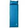 Colchón de camping autoinflable con almohada 1 persona turquesa by vidaXL, Sleeping mats - Ref: Foro24-4007135, Price: 61,09 ...
