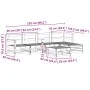 Gartensitzgruppe 6-teilig aus imprägniertem Kiefernholz von vidaXL, Gartensets - Ref: Foro24-3250963, Preis: 340,03 €, Rabatt: %
