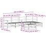 Juego de sofás de jardín 6 piezas madera de pino impregnada by vidaXL, Garden sets - Ref: Foro24-3250963, Price: 344,52 €, Di...